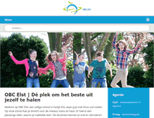Tablet Screenshot of obc-elst.nl